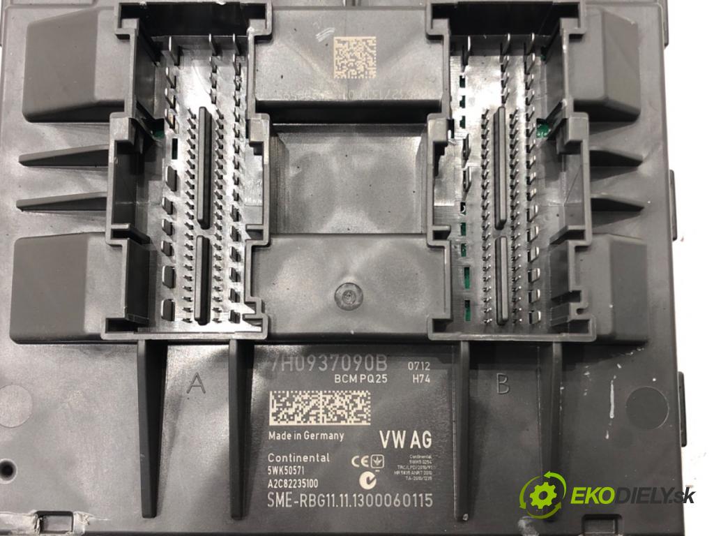 SKODA RAPID (NH3, NK3, NK6) 2012 - 2022    1.6 TDI 66 kW [90 KM] olej napędowy 2013 - 2015  Modul BCM 7H0937090B (Ostatné)