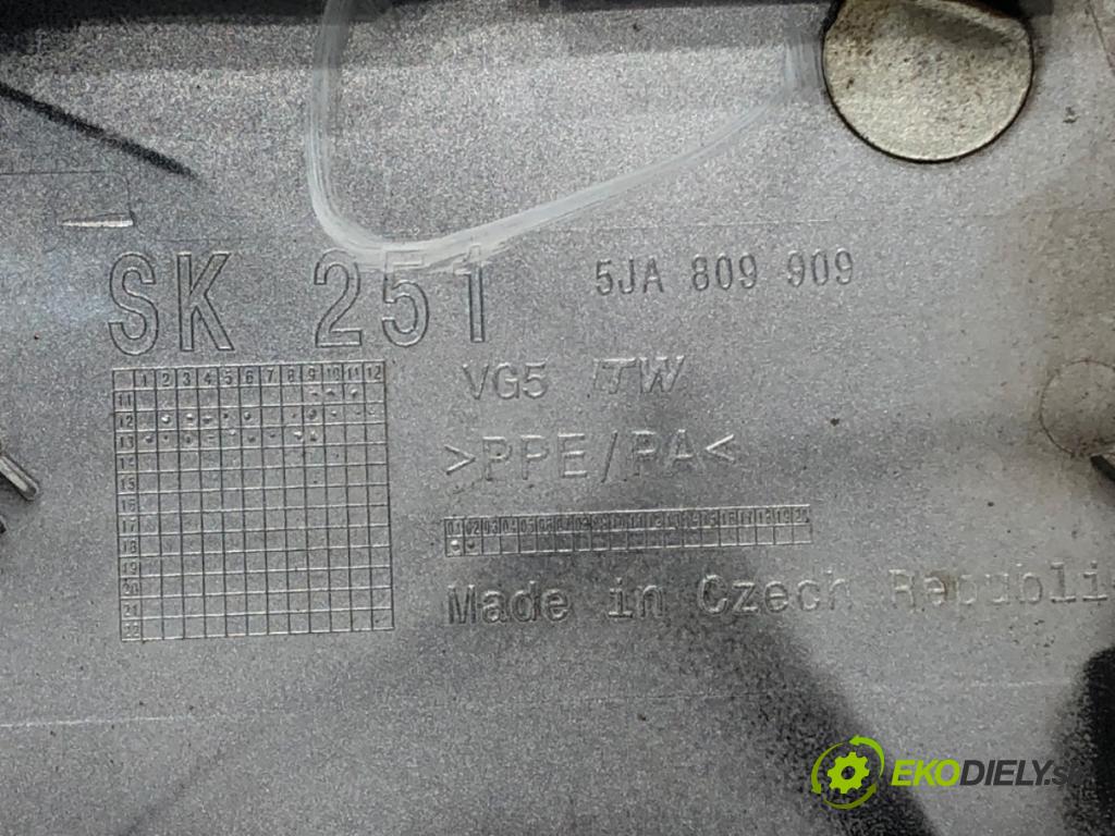 SKODA RAPID (NH3, NK3, NK6) 2012 - 2022    1.6 TDI 66 kW [90 KM] olej napędowy 2013 - 2015  Dvierka nádrže paliva  (Ostatné)
