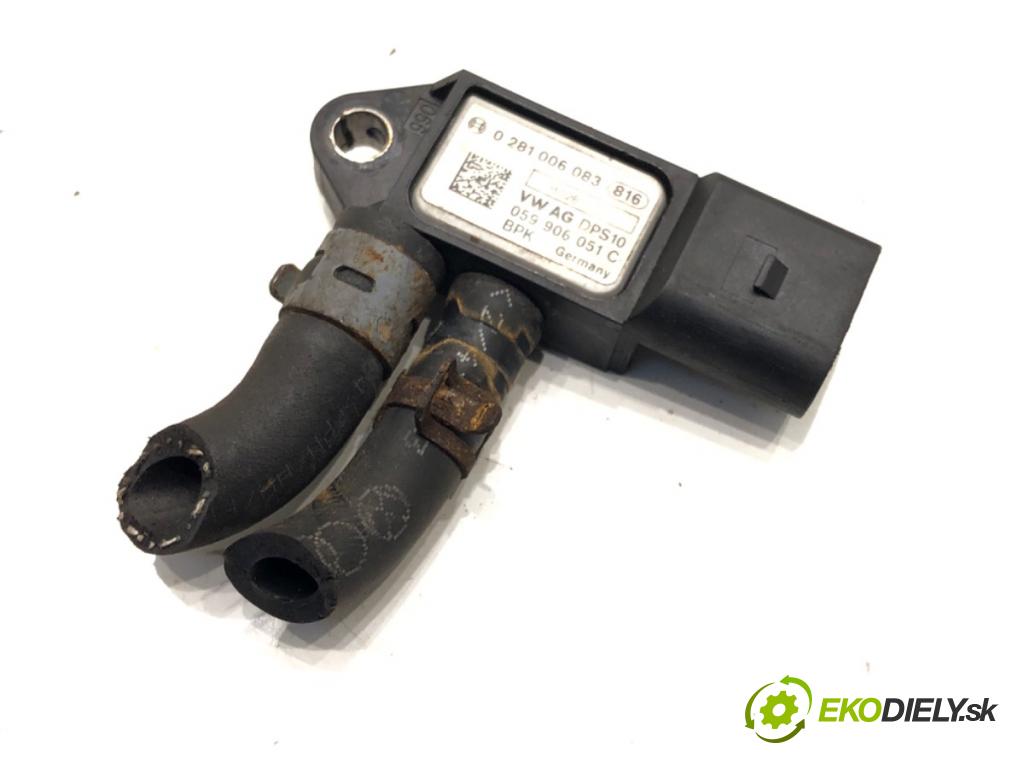 SKODA RAPID (NH3, NK3, NK6) 2012 - 2022    1.6 TDI 66 kW [90 KM] olej napędowy 2013 - 2015  snímač tlaku spalín 059906051C
