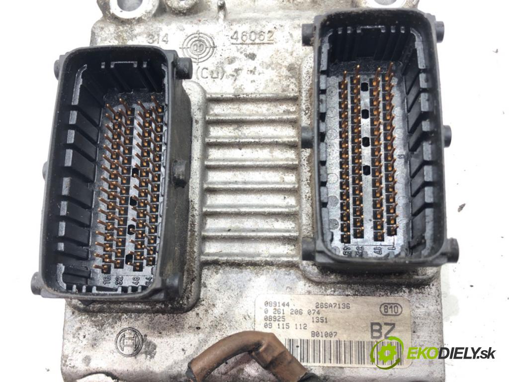 OPEL CORSA C (X01) 2000 - 2009    1.2 (F08, F68) 55 kW [75 KM] benzyna 2000 - 2009  riadiaca jednotka Motor 0261206074 (Riadiace jednotky)