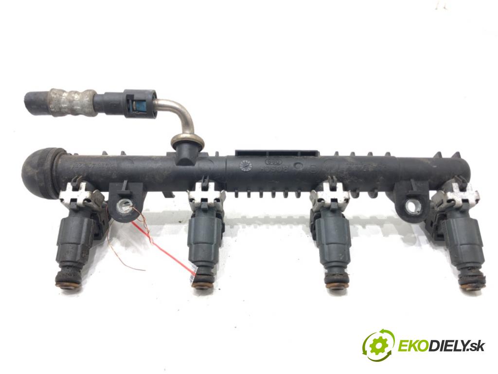 OPEL CORSA C (X01) 2000 - 2009    1.2 (F08, F68) 55 kW [75 KM] benzyna 2000 - 2009  Lišta vstrekovacia 0280155965 (Vstrekovacie lišty)