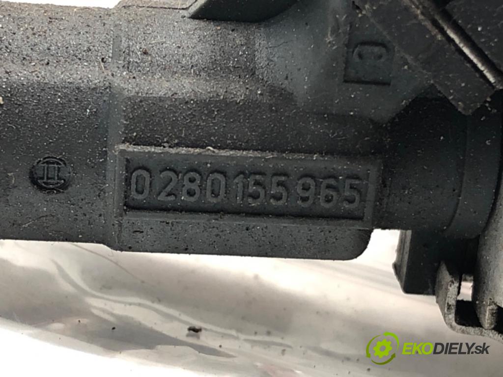 OPEL CORSA C (X01) 2000 - 2009    1.2 (F08, F68) 55 kW [75 KM] benzyna 2000 - 2009  Lišta vstrekovacia 0280155965 (Vstrekovacie lišty)