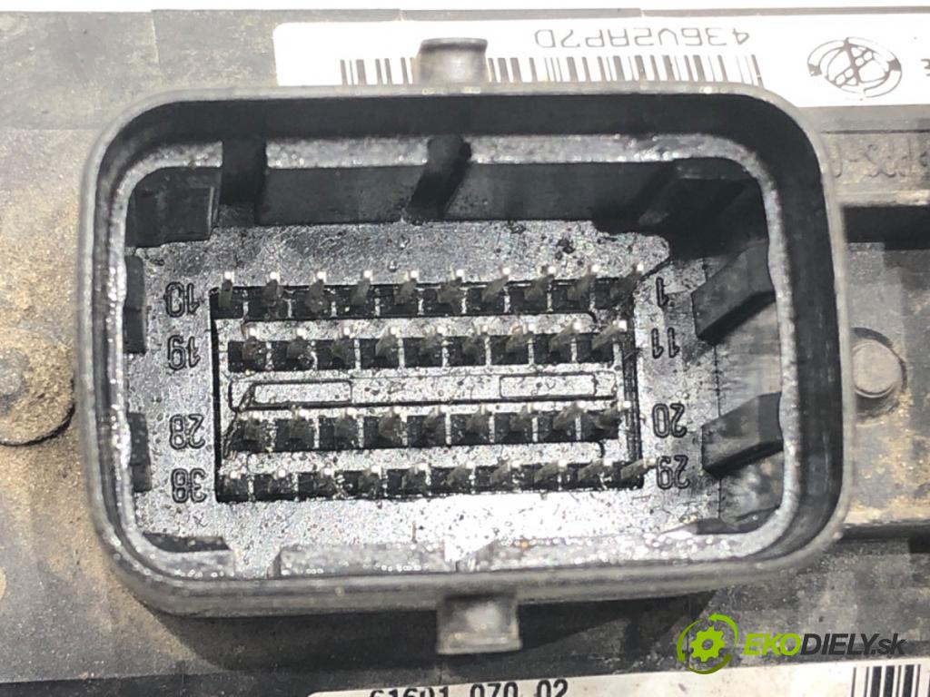 FIAT PANDA (169_) 2003 - 2022    1.1 (169.AXA1A) 40 kW [54 KM] benzyna 2003 - 2022  riadiaca jednotka Motor IAW5AF.SM (Riadiace jednotky)