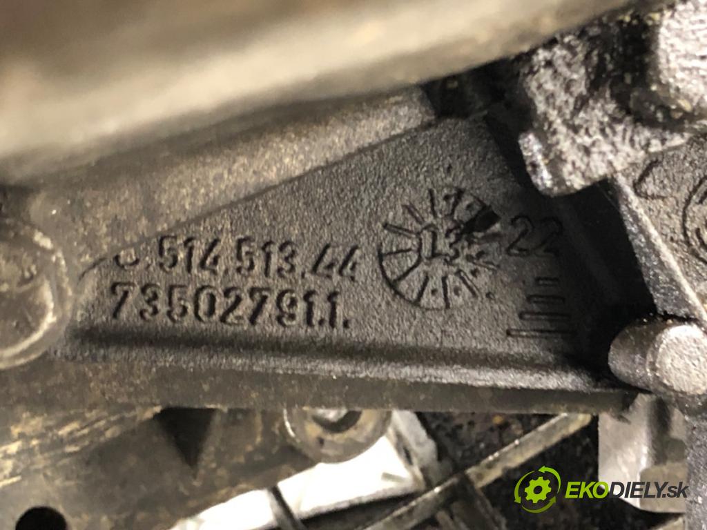 FIAT PANDA (169_) 2003 - 2022    1.1 (169.AXA1A) 40 kW [54 KM] benzyna 2003 - 2022  Prevodovka 55181588 (Prevodovky)