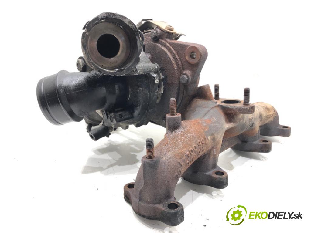 VW TOURAN (1T1, 1T2) 2003 - 2010    2.0 TDI 103 kW [140 KM] olej napędowy 2005 - 2010  turbo 03G253010 (Turbodúchadla (kompletní))