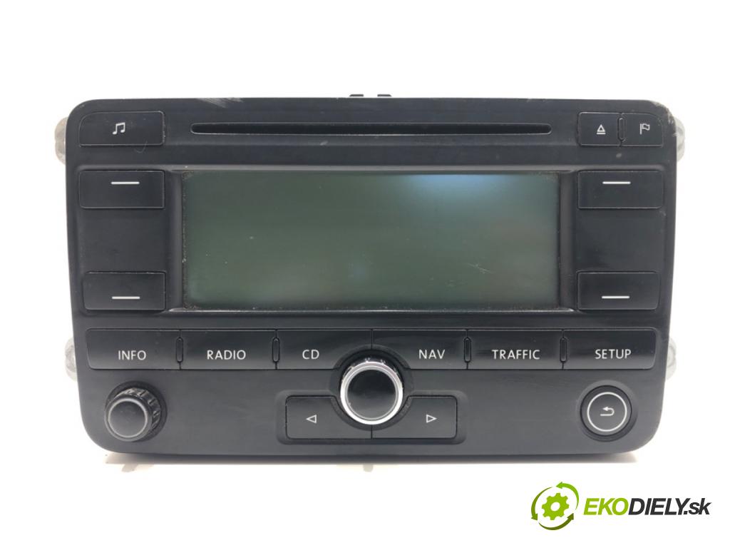 VW TOURAN (1T1, 1T2) 2003 - 2010    2.0 TDI 103 kW [140 KM] olej napędowy 2005 - 2010  RADIO 1K0035191E (Audio zariadenia)
