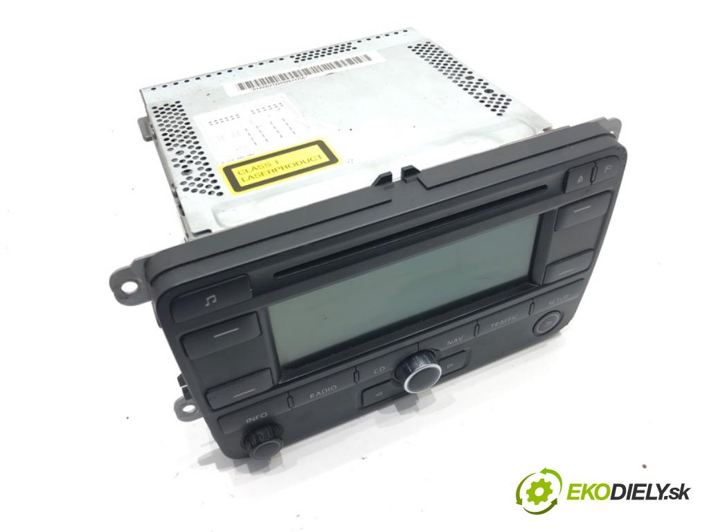 VW TOURAN (1T1, 1T2) 2003 - 2010    2.0 TDI 103 kW [140 KM] olej napędowy 2005 - 2010  RADIO 1K0035191E (Audio zariadenia)