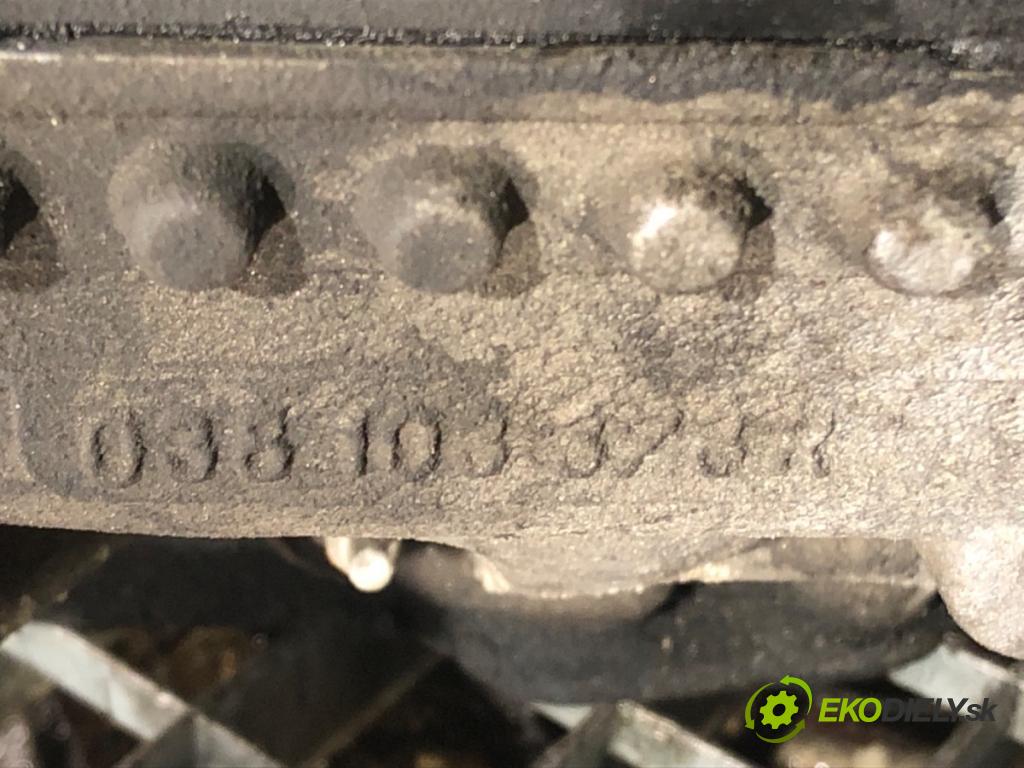 VW TOURAN (1T1, 1T2) 2003 - 2010    2.0 TDI 103 kW [140 KM] olej napędowy 2005 - 2010  Hlava valcov 038103373R (Hlavy valcov)