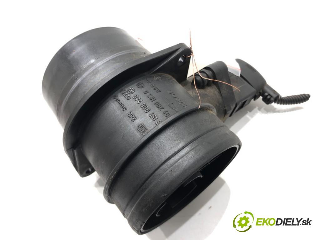 VW TOURAN (1T1, 1T2) 2003 - 2010    2.0 TDI 103 kW [140 KM] olej napędowy 2005 - 2010  Váha vzduchu 028100246 (Váhy vzduchu)