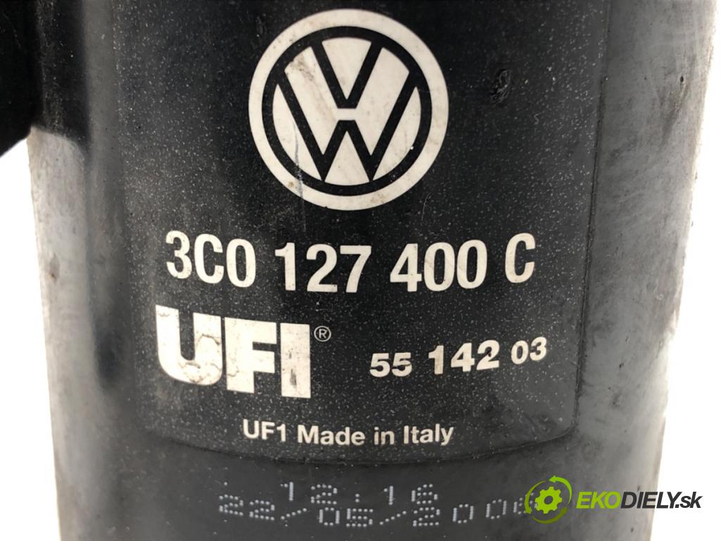 VW TOURAN (1T1, 1T2) 2003 - 2010    2.0 TDI 103 kW [140 KM] olej napędowy 2005 - 2010  Obal filtra paliva 3C0127400C (Obaly filtrov paliva)