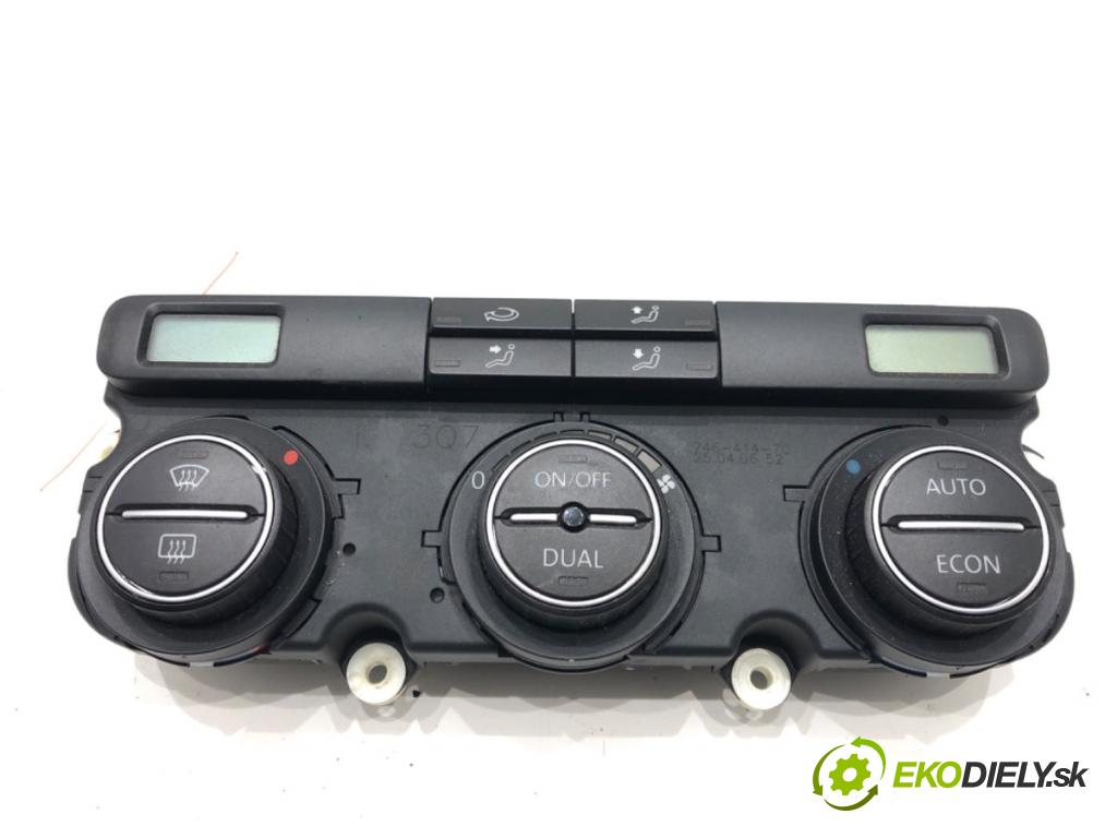VW TOURAN (1T1, 1T2) 2003 - 2010    2.0 TDI 103 kW [140 KM] olej napędowy 2005 - 2010  Panel ovládania kúrenia  (Prepínače, spínače, tlačidlá a ovládače kúrenia)
