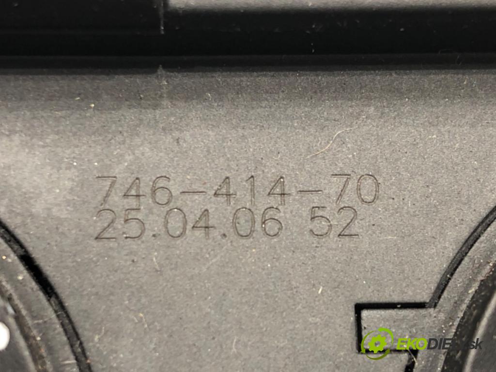 VW TOURAN (1T1, 1T2) 2003 - 2010    2.0 TDI 103 kW [140 KM] olej napędowy 2005 - 2010  Panel ovládania kúrenia  (Prepínače, spínače, tlačidlá a ovládače kúrenia)