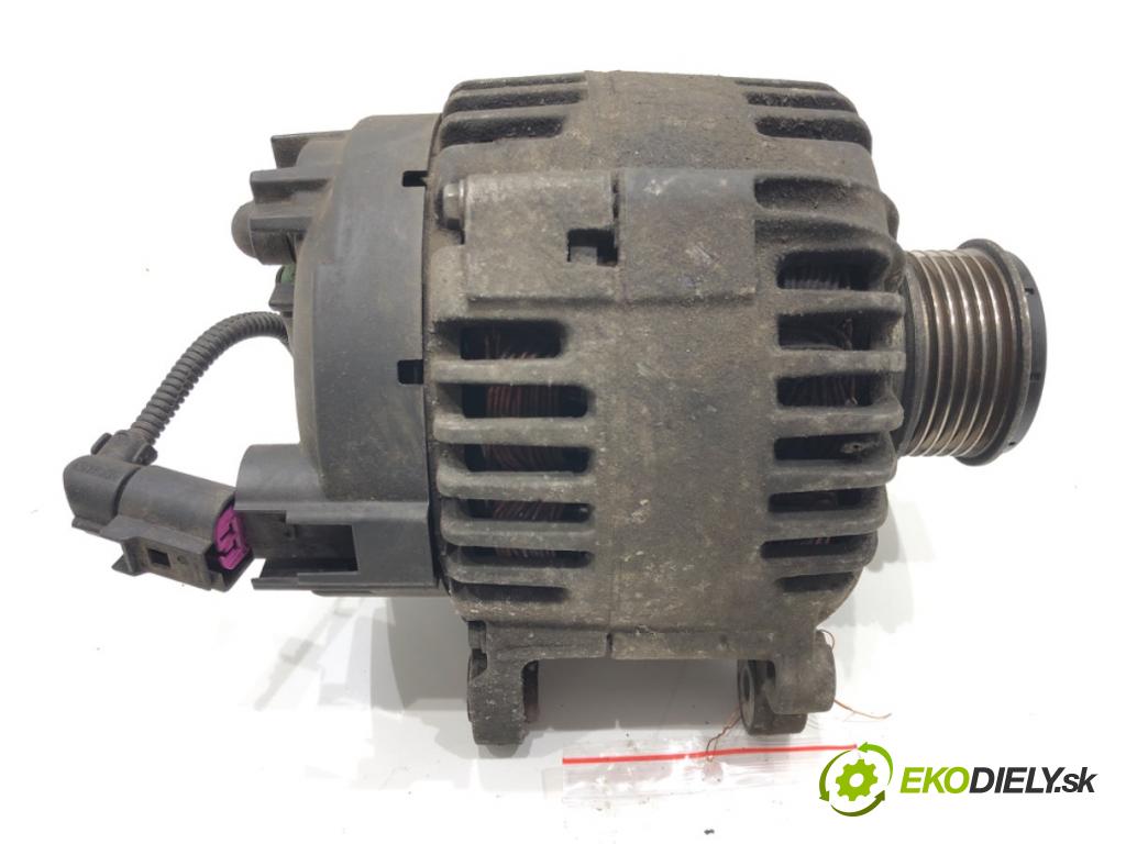 VW TOURAN (1T1, 1T2) 2003 - 2010    2.0 TDI 103 kW [140 KM] olej napędowy 2005 - 2010  Alternátor 06F903023C (Alternátory)