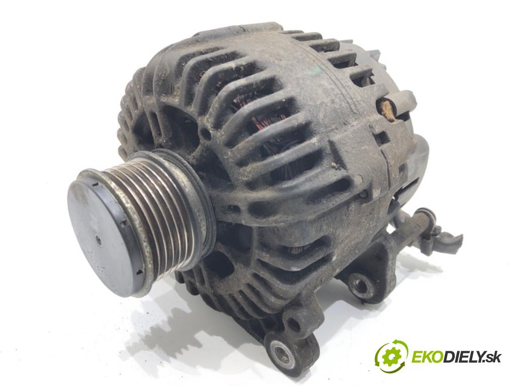 VW TOURAN (1T1, 1T2) 2003 - 2010    2.0 TDI 103 kW [140 KM] olej napędowy 2005 - 2010  Alternátor 06F903023C (Alternátory)