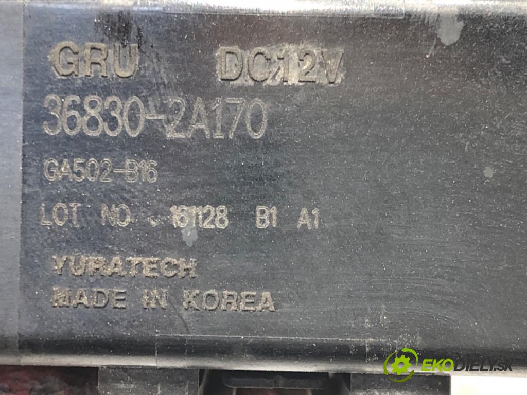 KIA OPTIMA (JF) 2015 - 2022    1.7 CRDi 104 kW [141 KM] olej napędowy 2015 - 2022  relé sviečok žhavenia 36830-2A170 (Relé)