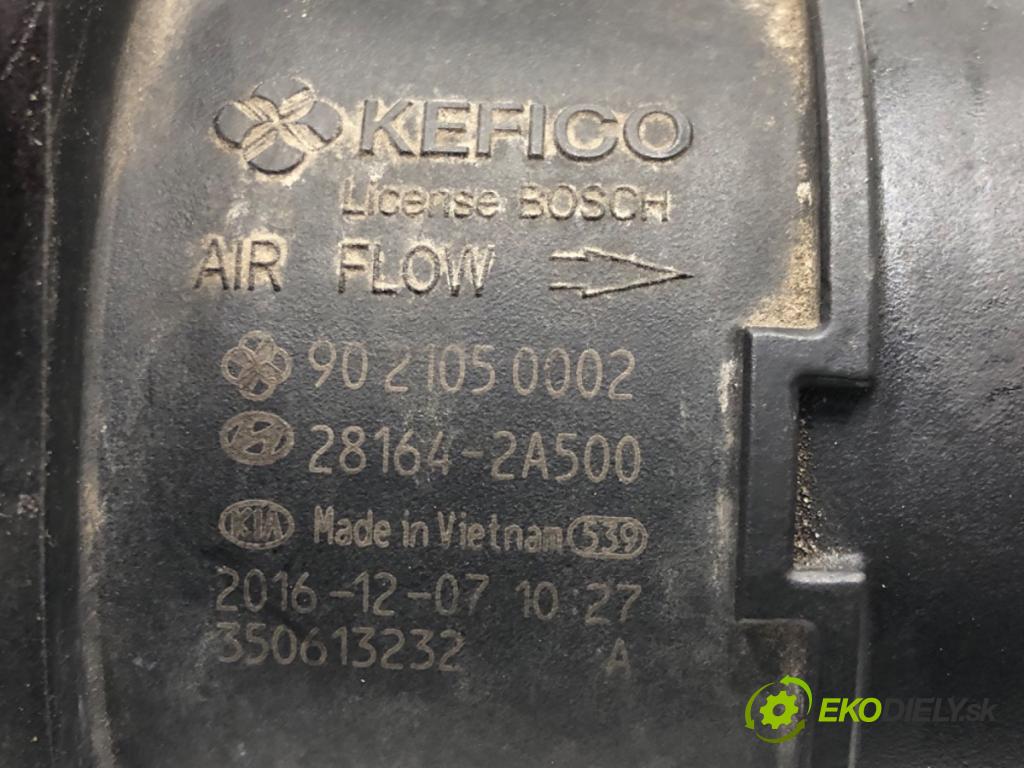 KIA OPTIMA (JF) 2015 - 2022    1.7 CRDi 104 kW [141 KM] olej napędowy 2015 - 2022  Váha vzduchu 28164-2A500 (Váhy vzduchu)