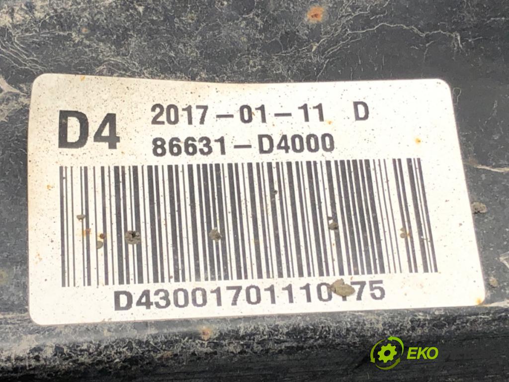 KIA OPTIMA (JF) 2015 - 2022    1.7 CRDi 104 kW [141 KM] olej napędowy 2015 - 2022  výztuha nárazníka zadní část 86631-D4000 (Výztuhy zadní)