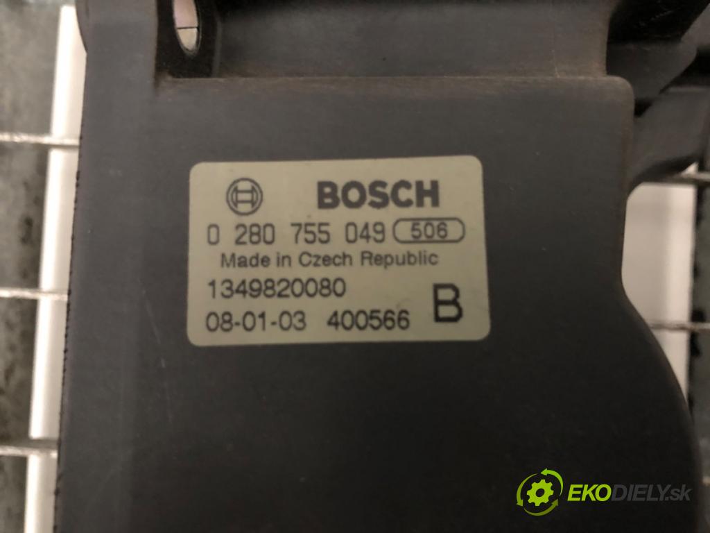 PEUGEOT BOXER Autobus (244, Z_) 2001 - 2022    2.2 HDi 74 kW [101 KM] olej napędowy 2002 - 2022  Potenciometer plynu 1349820080 (Pedále)