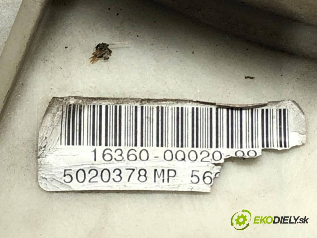 PEUGEOT 107 (PM_, PN_) 2005 - 2014    1.0 50 kW [68 KM] benzyna 2005 - 2014  Ventilátor chladiča 16360-0Q020 (Ventilátory)