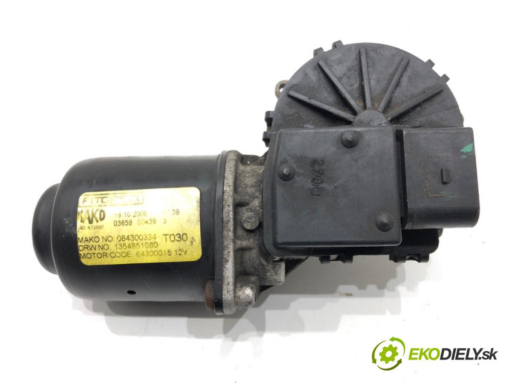 FIAT QUBO (225_) 2008 - 2022    1.4 (225AXA1A) 54 kW [73 KM] benzyna 2008 - 2022  Motorček stieračov predný 1354851080 (Motorčeky stieračov predné)