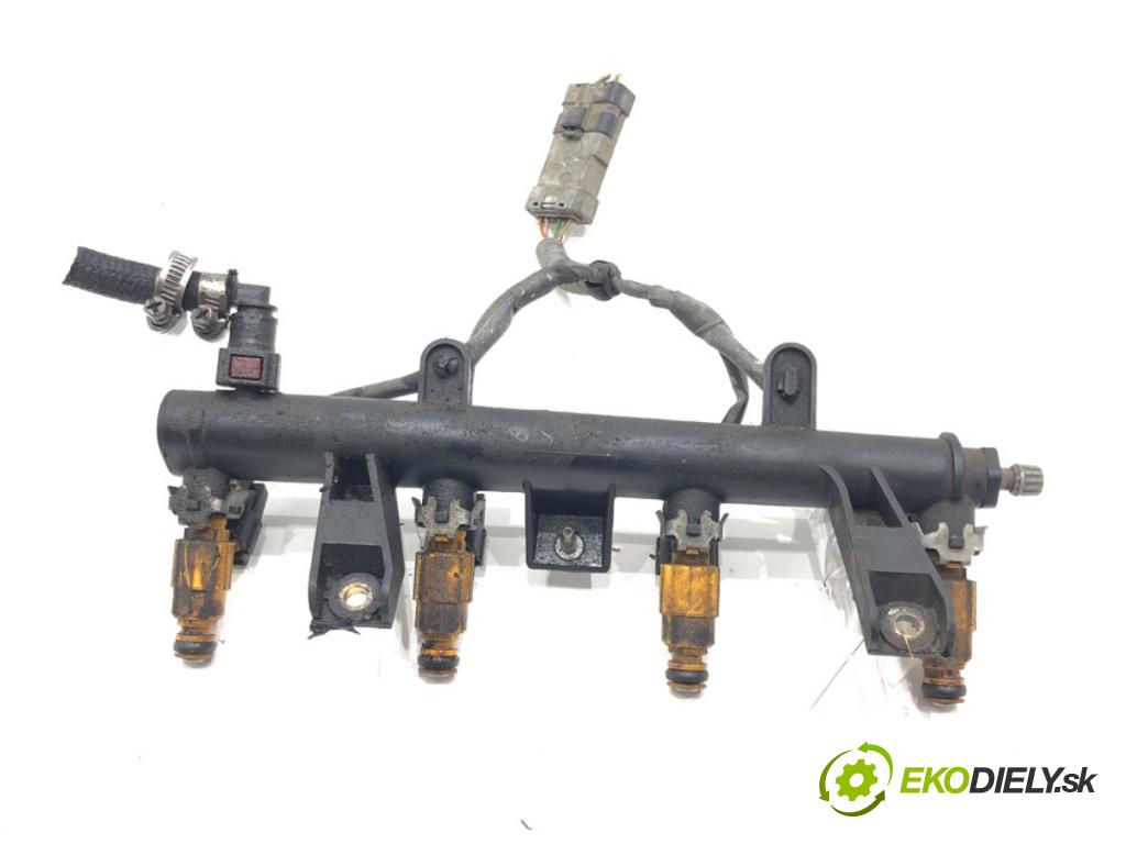 FIAT QUBO (225_) 2008 - 2022    1.4 (225AXA1A) 54 kW [73 KM] benzyna 2008 - 2022  Lišta vstrekovacia 9655833580 (Vstrekovacie lišty)