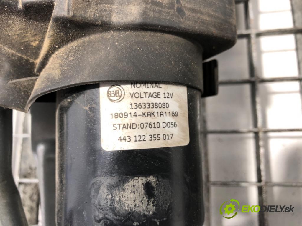 PEUGEOT BOXER Autobus 2005 - 2022    2.2 HDi 120 88 kW [120 KM] olej napędowy 2006 - 2022  Mechanizmus stieračov predný 1363338080 (Motorčeky stieračov predné)