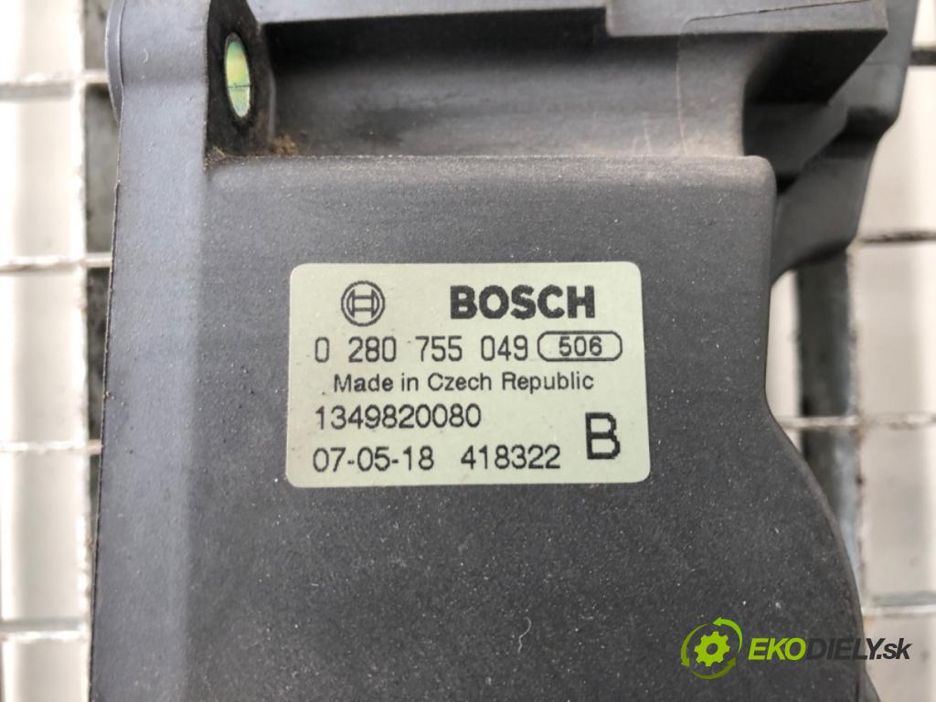 PEUGEOT BOXER Autobus 2005 - 2022    2.2 HDi 120 88 kW [120 KM] olej napędowy 2006 - 2022  Potenciometer plynu 1349820080 (Pedále)