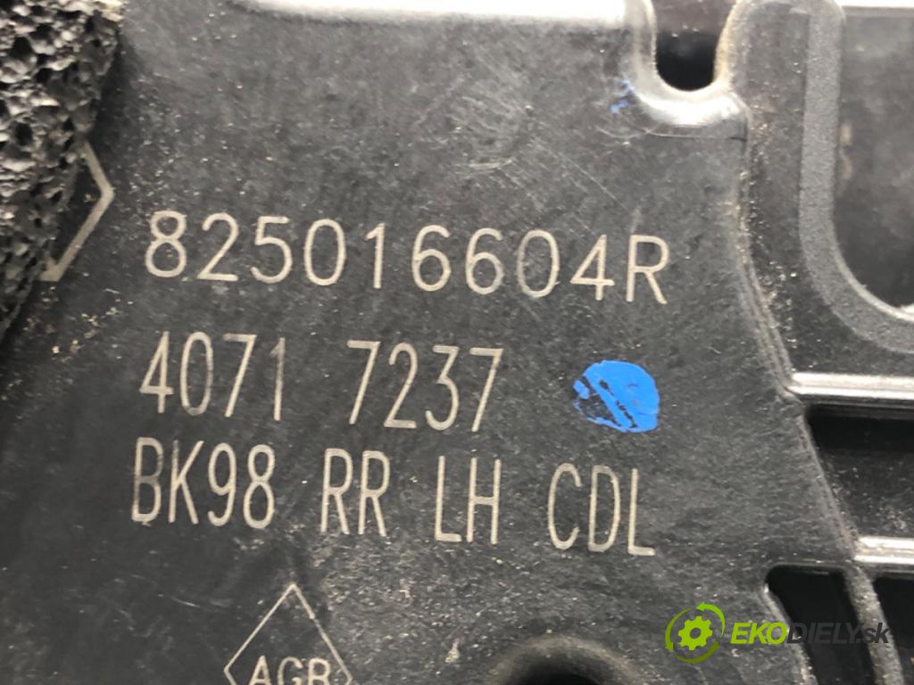 RENAULT CLIO IV (BH_) 2012 - 2022    1.2 16V 54 kW [73 KM] benzyna 2012 - 2022  zámok dveře levý zadní část 825016604R