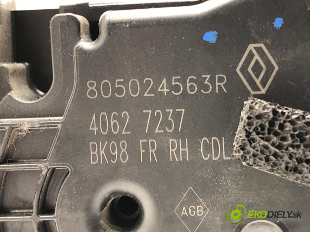 RENAULT CLIO IV (BH_) 2012 - 2022    1.2 16V 54 kW [73 KM] benzyna 2012 - 2022  zámok dveře pravý přední část 805024563R