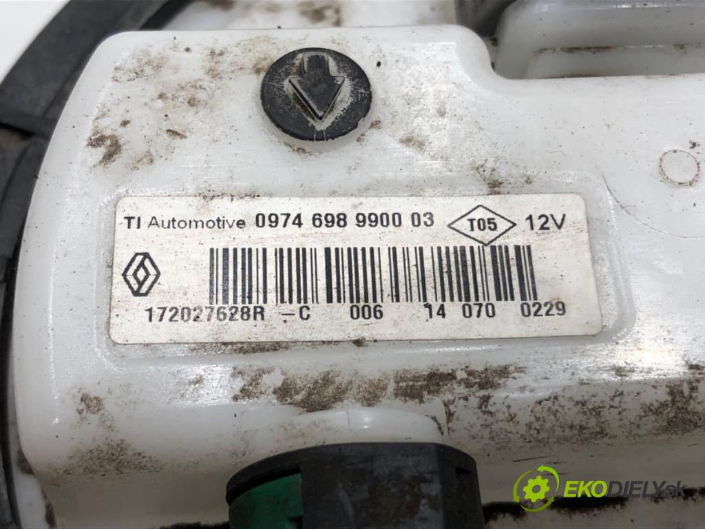 RENAULT CLIO IV (BH_) 2012 - 2022    1.2 16V 54 kW [73 KM] benzyna 2012 - 2022  pumpa paliva 172027628R