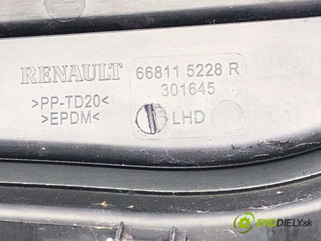 RENAULT CLIO IV (BH_) 2012 - 2022    1.2 16V 54 kW [73 KM] benzyna 2012 - 2022  Torpédo, plast pod čelné okno 668115228R (Torpéda)