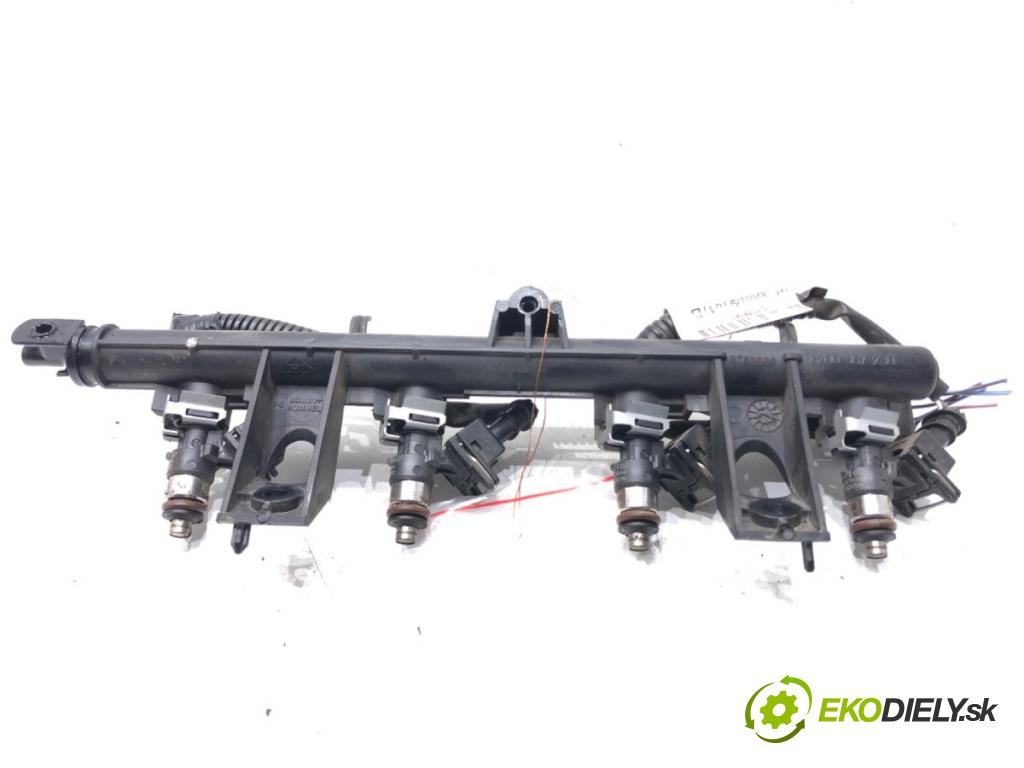 RENAULT CLIO IV (BH_) 2012 - 2022    1.2 16V 54 kW [73 KM] benzyna 2012 - 2022  Lišta vstrekovacia 8200292590 (Vstrekovacie lišty)