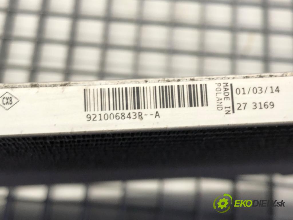 RENAULT CLIO IV (BH_) 2012 - 2022    1.2 16V 54 kW [73 KM] benzyna 2012 - 2022  Chladič klimatizácie 921006843R (Chladiče klimatizácie)