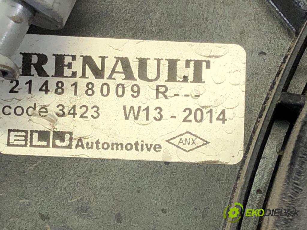 RENAULT CLIO IV (BH_) 2012 - 2022    1.2 16V 54 kW [73 KM] benzyna 2012 - 2022  Ventilátor chladiča 214818009R (Ventilátory)