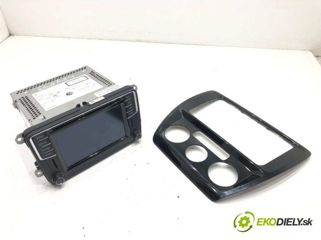 VW JETTA IV (162, 163, AV3, AV2) 2008 - 2022    1.8 TSI 125 kW [170 KM] benzyna 2014 - 2022  RADIO Navigácia 5C0035684 (Audio zariadenia)