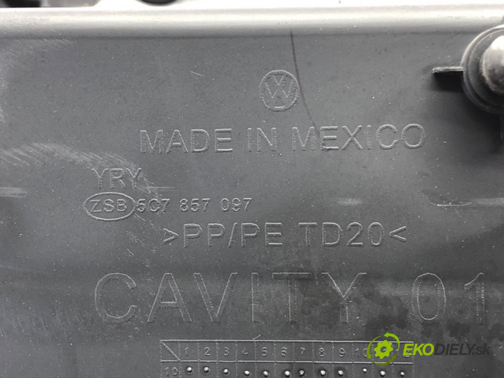 VW JETTA IV (162, 163, AV3, AV2) 2008 - 2022    1.8 TSI 125 kW [170 KM] benzyna 2014 - 2022  Priehradka, kastlík spolujazdca  (Priehradky, kastlíky)