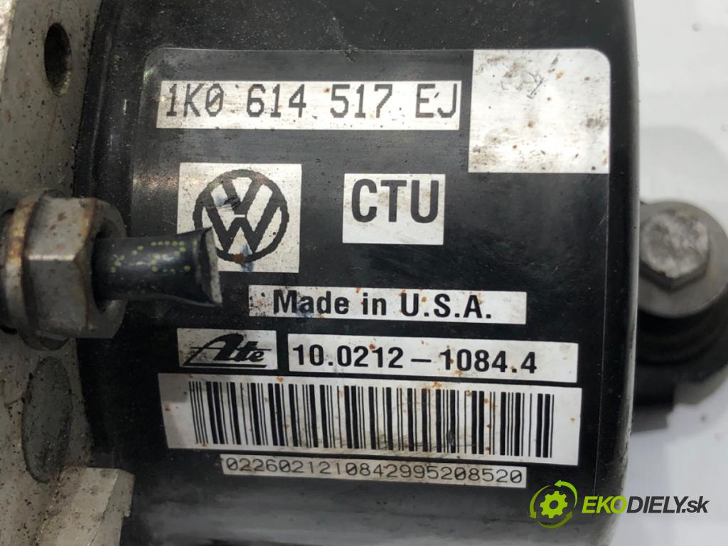 VW JETTA IV (162, 163, AV3, AV2) 2008 - 2022    1.8 TSI 125 kW [170 KM] benzyna 2014 - 2022  Pumpa ABS 1K0907379CC 1K0614517EJ (Pumpy ABS)