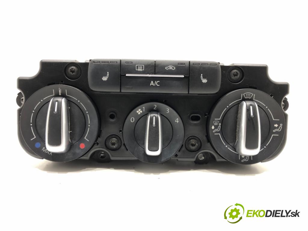 VW JETTA IV (162, 163, AV3, AV2) 2008 - 2022    1.8 TSI 125 kW [170 KM] benzyna 2014 - 2022  Panel ovládania kúrenia 5C1819045 (Prepínače, spínače, tlačidlá a ovládače kúrenia)