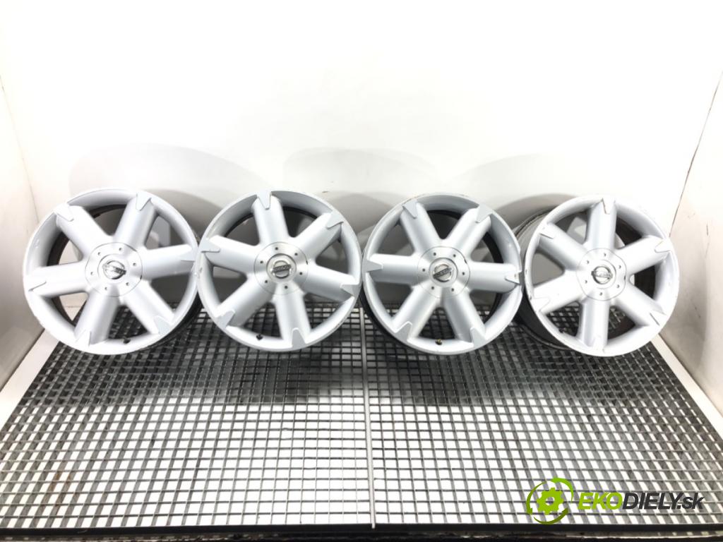 NISSAN MURANO Z50 SUV 2006 172 kW 3.5 3498 disky hlinikové 18 7J 5X114,3 ET40 střed CENTR. 66,6 SLC51862