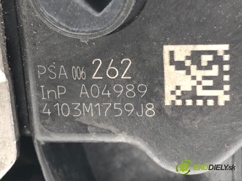 PEUGEOT 508 I (8D_) 2010 - 2018    2.0 HDi 103 kW [140 KM] olej napędowy 2010 - 2018  zámok dveře levý zadní část 006262