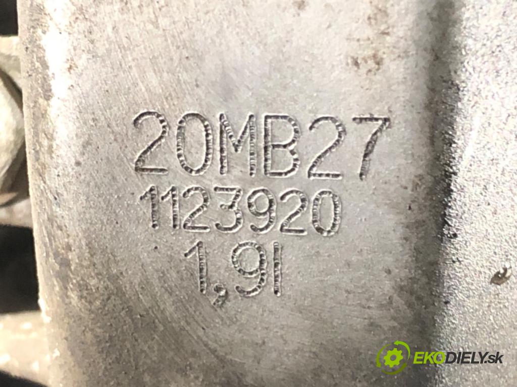 PEUGEOT 508 I (8D_) 2010 - 2018    2.0 HDi 103 kW [140 KM] olej napędowy 2010 - 2018  Prevodovka 20MB27 (Prevodovky)