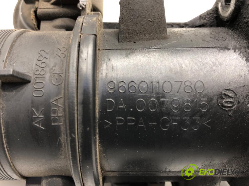 PEUGEOT 508 I (8D_) 2010 - 2018    2.0 HDi 103 kW [140 KM] olej napędowy 2010 - 2018  Škrtiaca klapka 9660110780 (Škrtiace klapky)
