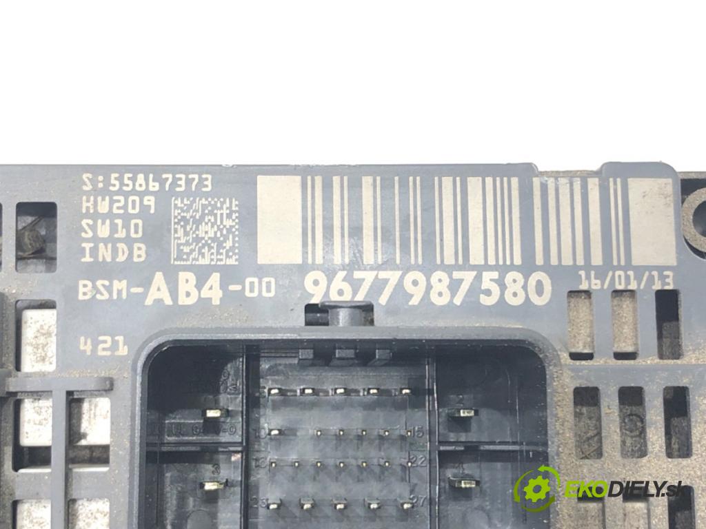 PEUGEOT 508 I (8D_) 2010 - 2018    2.0 HDi 103 kW [140 KM] olej napędowy 2010 - 2018  Modul BSM 9677987580 (Ostatné)
