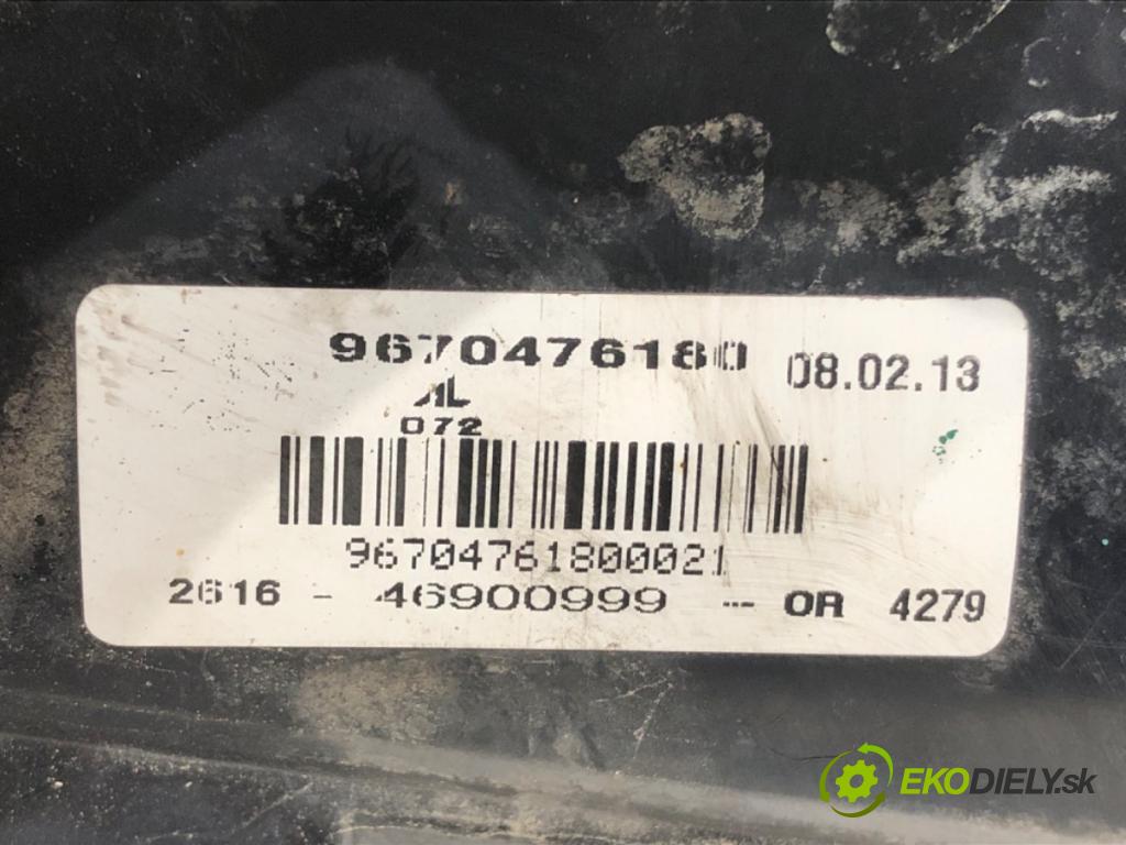 PEUGEOT 508 I (8D_) 2010 - 2018    2.0 HDi 103 kW [140 KM] olej napędowy 2010 - 2018  hmlové svetlo, hmlovka pravý přední část 9670476180