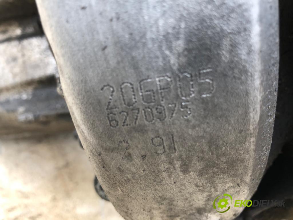 PEUGEOT BOXER Autobus 2005 - 2022    2.2 HDi 120 88 kW [120 KM] olej napędowy 2006 - 2022  Prevodovka 20GP05 (Prevodovky)