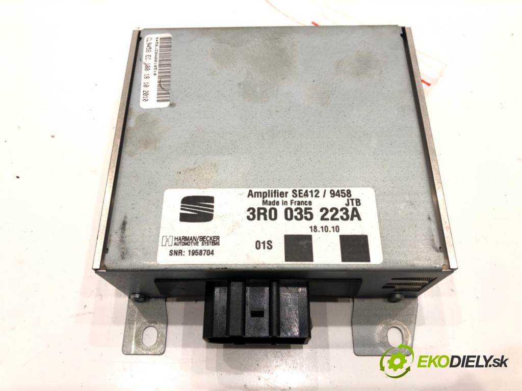 SEAT EXEO (3R2) 2008 - 2013    2.0 TDI 125 kW [170 KM] olej napędowy 2009 - 2013  Zosilňovač 3R0035223A (Zosilňovače)