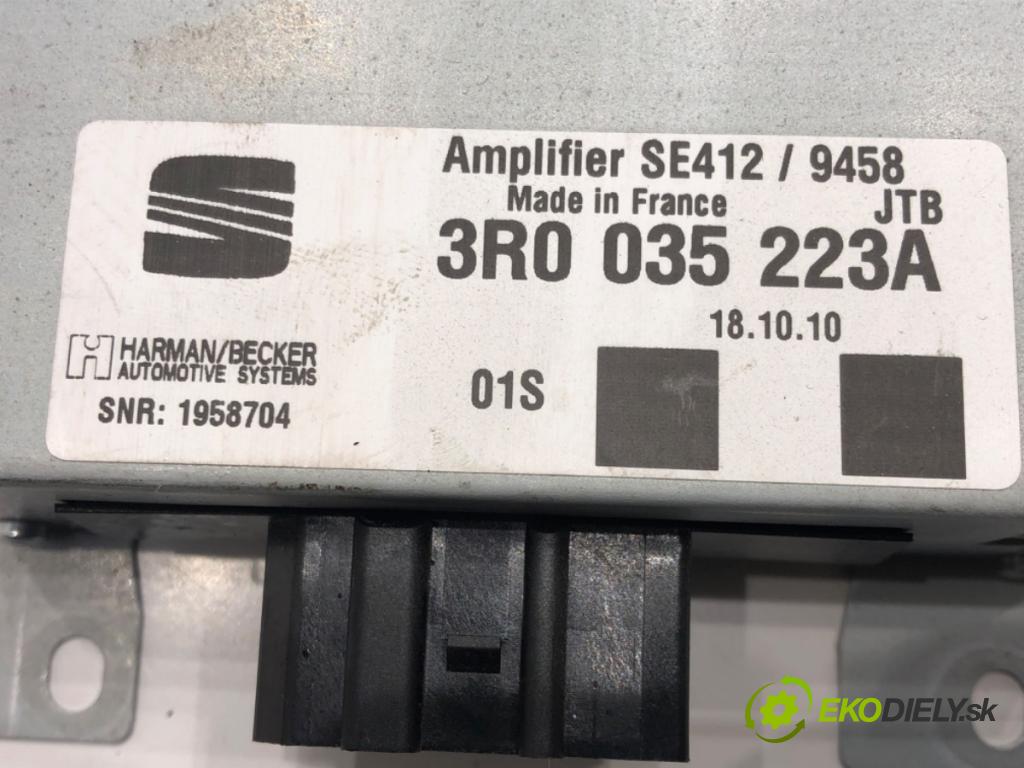 SEAT EXEO (3R2) 2008 - 2013    2.0 TDI 125 kW [170 KM] olej napędowy 2009 - 2013  Zosilňovač 3R0035223A (Zosilňovače)