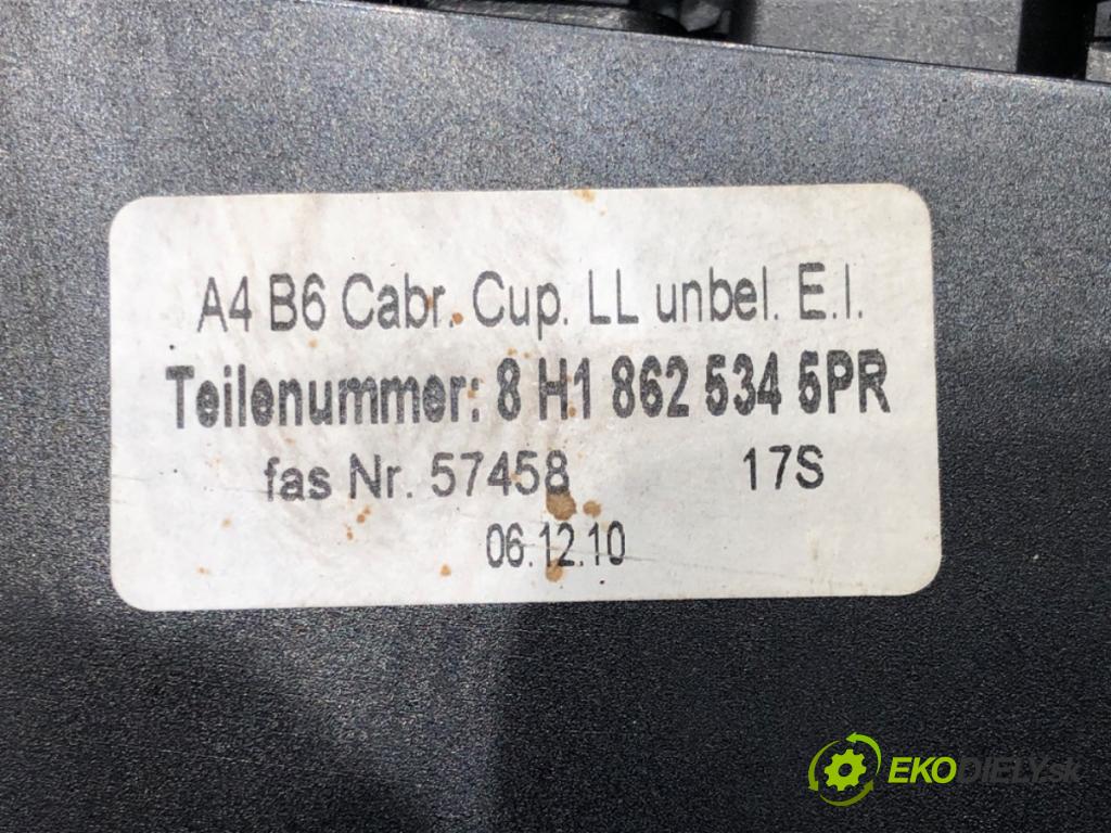 SEAT EXEO (3R2) 2008 - 2013    2.0 TDI 125 kW [170 KM] olej napędowy 2009 - 2013  Držiak na nápoje 8H1862534 (Úchyty, držiaky na nápoje)