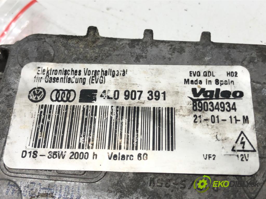 SEAT EXEO (3R2) 2008 - 2013    2.0 TDI 125 kW [170 KM] olej napędowy 2009 - 2013  Menič XENON 4L0907391 (Riadiace jednotky xenónu)