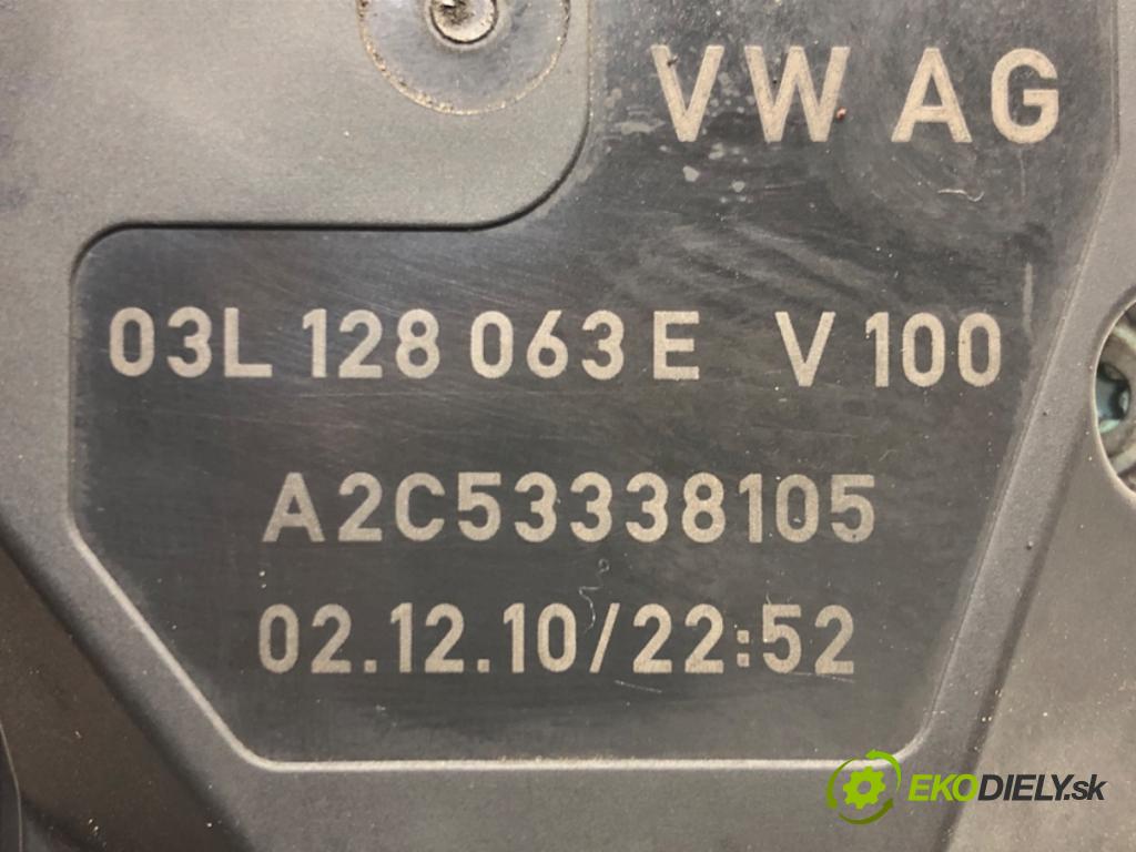 SEAT EXEO (3R2) 2008 - 2013    2.0 TDI 125 kW [170 KM] olej napędowy 2009 - 2013  Škrtiaca klapka 03L128063E (Škrtiace klapky)